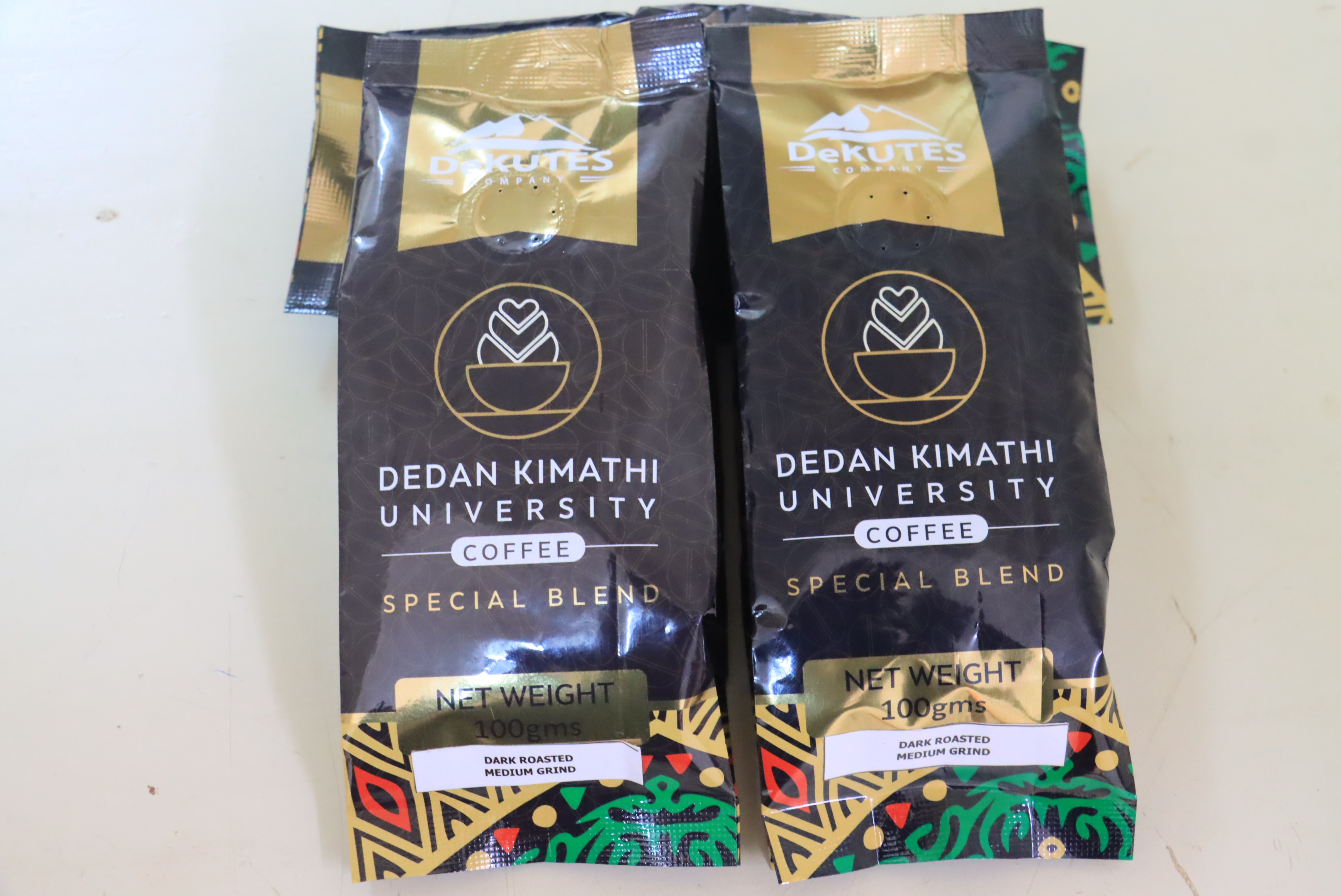 DeKUT Coffee - Dark Roasted Medium Grind (100g)