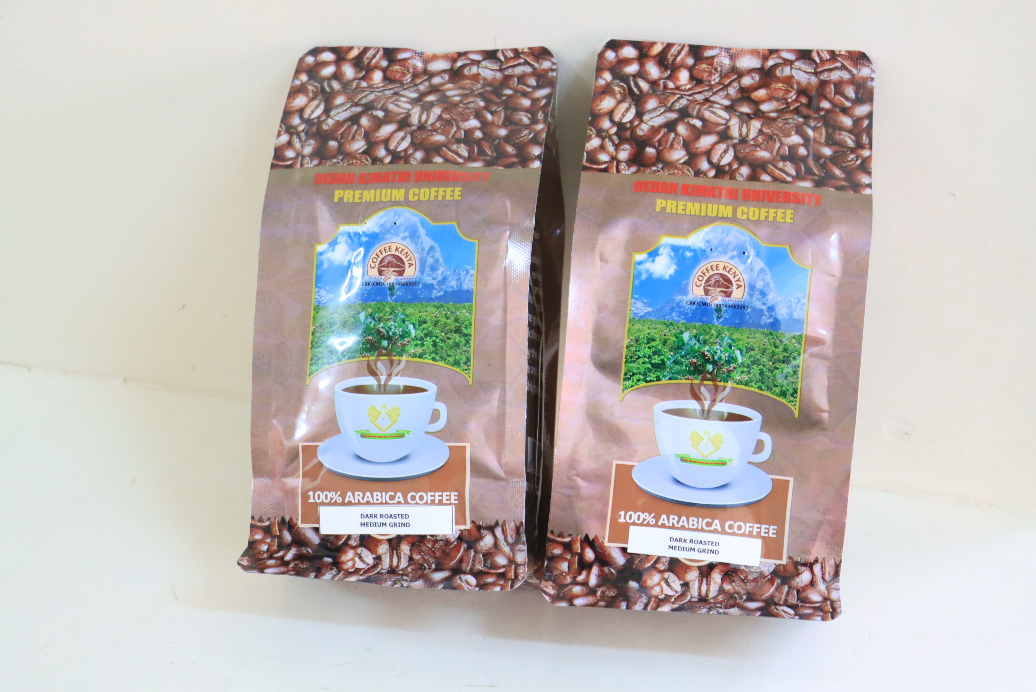 DeKUT Coffee - Dark Roasted Medium Grind (250g)