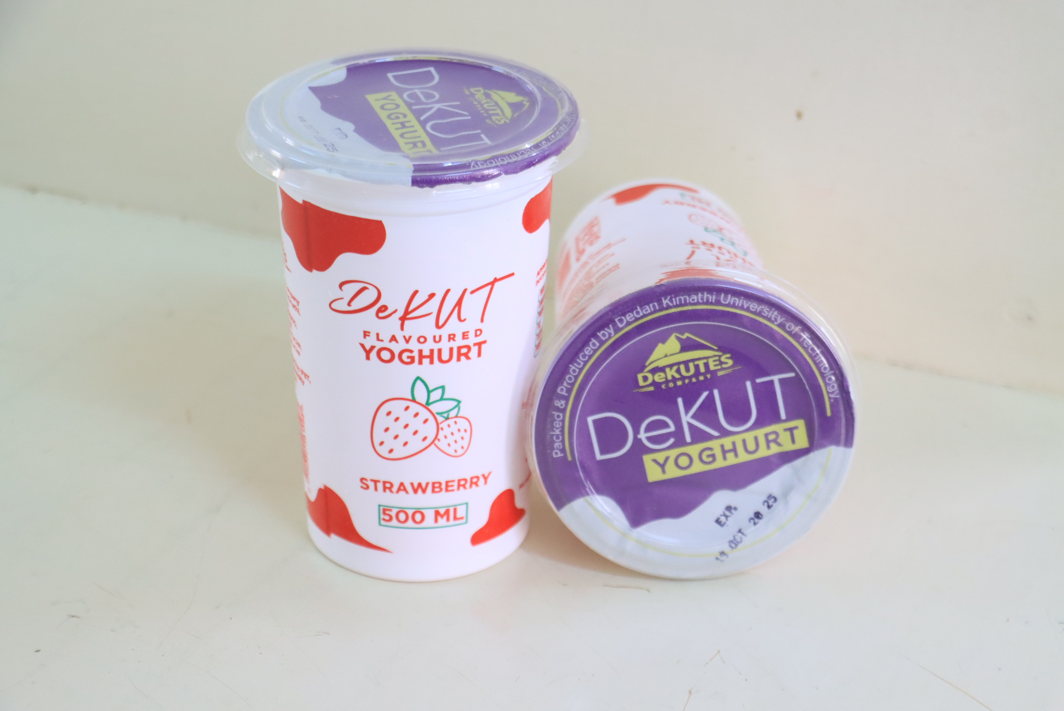 DeKUT Yoghurt(STRAWBERRY)